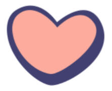 Illustrated heart